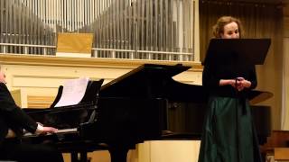 Alexandra Sherman sings: Maurice Ravel "Canzone Italiana"