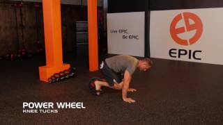 Power Wheel Knee Tucks,  Crawls & Push Ups |  EPIC Hybrid Training