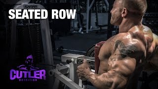 Seated Row - Cutler Nutrition