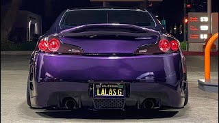 G35 gets full color change! Midnight purple! Tinybot vinyl