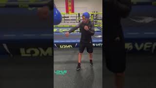 Vasyl Lomachenko Shows Off Accuracy Skills #shorts