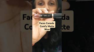 *NEW*COMFY MATTE WOW #makeup #lipswatches #cocoacrush #facescanada #allshades #taubatauba #ashortada