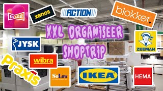 XXL SHOPTRIP - MIJN HUIS ORGANISEREN - Ikea, Action, Hema, Blokker, Big Bazar, Zeeman, etc.