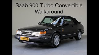 Saab 900 Turbo Convertible Walk-around