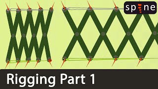 Rigging Scissors Lift in Spine 2D Part 1