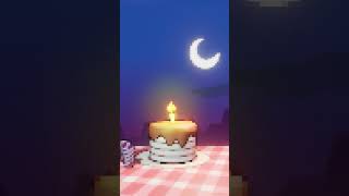 happy birthday to me #b3d #blender #pixelart #animation