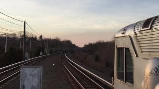 PATCO Speedline Trains Arriving and Departing from Lindenwold Station