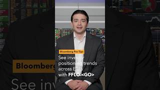 Bloomberg Pro Tips: See investor positioning trends across ETFs with FFLO