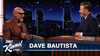 Dave Bautista on Shedding Weight, Wearing Pearls, People Trying to Fight Him & Having Long Hair