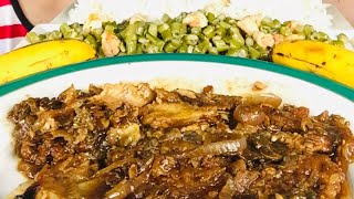 BANGUS STEAK GISING GISING /PAGKAING PILIPINO FILIPINO FOOD/@GENHENkapares