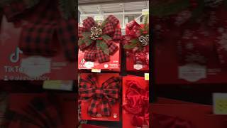 Walmart Christmas Bows & Ribbons | Alesha Pendry #christmas #christmasdecor