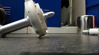 Test starter, handmade turbine jet engine