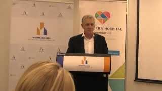 Cheque Handover for Canberra Hospital Foundation with Chief Minister, Katy Gallagher MLA