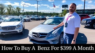 $399 a month for a Mercedes-Benz? Let me show you how to do it!!! #mercedesguy205