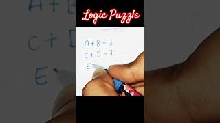 logic Puzzle 🤩 #shorts