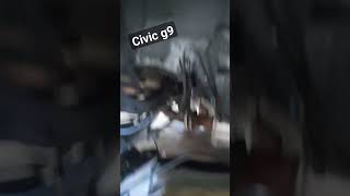 Civic g9 caixas de rodas. antes e depois