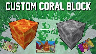 Custom Coral Block (Mcreator 2021.2)