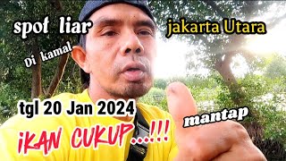 mancing spot liar‼️di Kamal jakarta Utara ikan nya cukup mantap..‼️