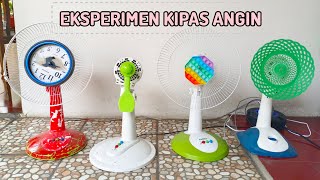 EKSPERIMEN KIPAS ANGIN - YANG POP IT KENCANG SUARANYA 🫨🫠 FAN - VENTILADOR