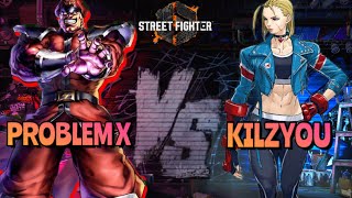 [SF6] Problem X(M.Bison) vs Kilzyou(Cammy) High Level [Street Fighter 6]