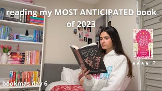 reading my MOST ANTICIPATED book of 2023 | no spoilers reading vlog | bookmas day 6