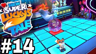 New Super Lucky's Tale - #14 Párty s diskotékou🕺 - Zde to s ni končí 🐈‍⬛🍀! (CZ - Tomago)