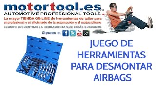 Juego de herramientas para desmontar Airbags