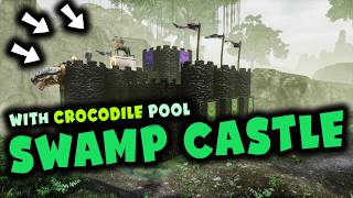 Swamp Castle with Crocodile Pool | Conan Exiles