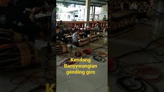 Kendang Banyuwangian giro gending#shorts