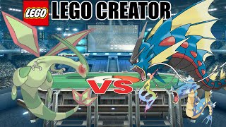 LEGO  31058 & 31088 CREATOR 3 in 1 | The Pokémon War |  Mega Gyarados vs flygon |  메가 가리아도스 vs 플라이곤