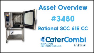 Rational SCC 6 Grid Electric Combi Oven with Care Control - CaterCombi Asset 3480