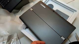 960$ Lenovo Miix 520, Core i5 8th gen., 256GB SSD: Part 1: unboxing and first impression