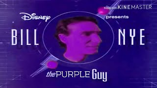 Bill Nye the purple guy