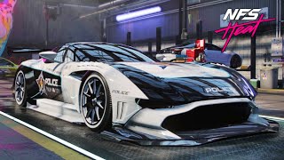 Aston Martin Vulcan Police customization and gameplay NeedForSpeed HEAT - RIVILIO