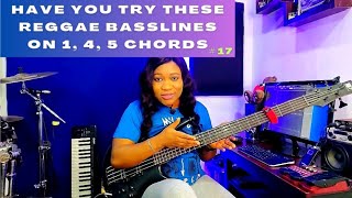 Have you try these reggae basslines on 1, 4, 5 chords, it will work on any song