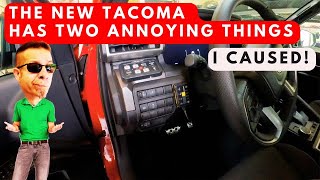 The 2024 Tacoma Has Two Annoying Things (That I Caused)