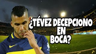 ¿CARLOS TÉVEZ DECEPCIONÓ EN BOCA?