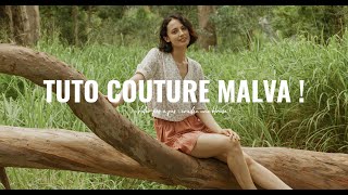 Tuto couture | coudre la blouse Malva | Pretty Mercerie