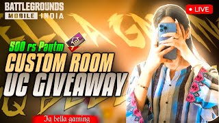 BGMI LIVE CUSTOM ROOM || Custom Room || PUBG LIVE CUSTOM ROOM #bgmi #bgmilivecustomroom #customroom