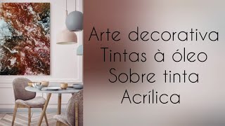 Como fazer pintura decorativa fácil em tela