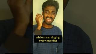 Everyday Morning Belike 🤣|alarm vs me ⏰|watch till end|#shorts