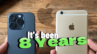 How much have iPhones changed since 2015?