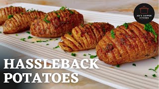 HASSLEBACK POTATOES | OVEN BAKED POTATOES