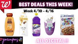 Best Walgreens Deals || ONLY DIGITAL COUPONS!! (4/10-4/16)