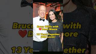 Bruce Willis with Demi Moore 13 years of love#shorts #brucewillis #demimoore #shortvideo