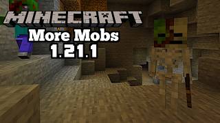 *NEW* More Mobs Mod - Minecraft 1.21.1 (Mod Showcase)