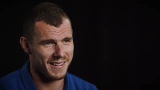 AFL Derby - Luke Shuey talks about road safety