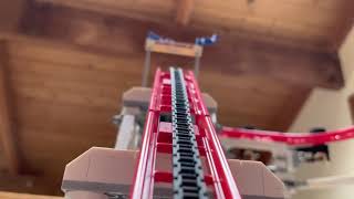 Lego Rollercoaster Built and Running!