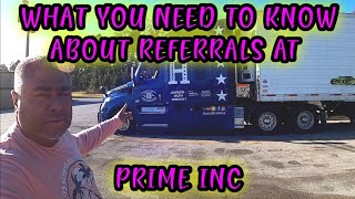 REFERRALS @PRIMEINCTRUCKING and Why Use A Driver Code