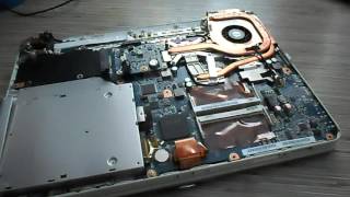 Sony Vaio Vgn-cs21s disassembly and change pasta